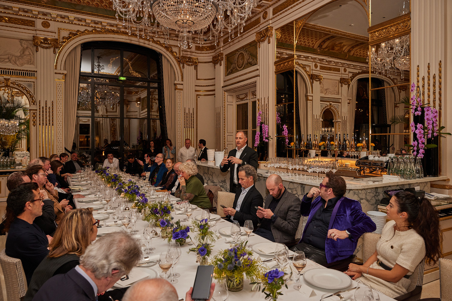 food and wine tasting